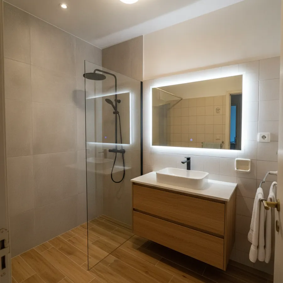 Reforma de baño completa — después